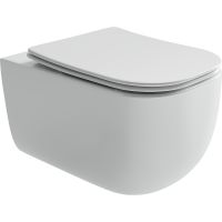 Унитаз Ceramicanova Noel CN3013 подвесной с сиденьем Микролифт — фото 1, Подвесные унитазы