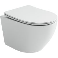 Комплект унитаза Ceramicanova Uno Rimless CN11001 с инсталляцией Berges Atom 410 040340 с сиденьем М — фото 24, Комплекты унитаз + инсталляция