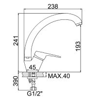 Товар: Смеситель для кухни Accoona H52 A5052 Хром - фото 2 Смеситель для кухни Accoona H52 A5052 Хром — фото 2, Смесители для кухни