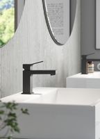 Смеситель для раковины Bossini Aki Z00707.073 Черный матовый — фото 3, Смесители для раковины