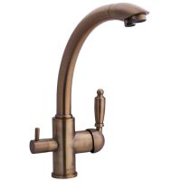 Смеситель для кухни Swedbe Selene Plus 8043 Бронза — фото 5, Смесители для кухни