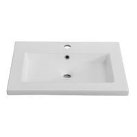 Керамическая раковина CEZARES CZR-8070-60 — фото 3, Раковины