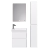 Товар: Тумба SLIM, 65 см, подвесная/напольная, 2 ящика, белый глянец арт-99.0401 - фото 11 Тумба SLIM, 65 см, подвесная/напольная, 2 ящика, белый глянец арт-99.0401 — фото 11, Тумбы под раковину