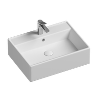 Раковина Ceramicanova Element 59 CN6046 Белая — фото 4, Раковины накладные