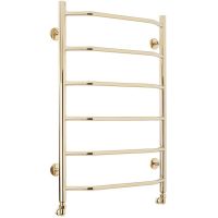 Водяной полотенцесушитель Domoterm Лаура П6 500x800 Золото — фото 3, Водяные полотенцесушители