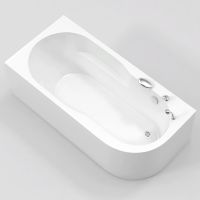 Акриловая ванна BellSan Амира 150х80 R 4627171531117 с гидромассажем — фото 4, Акриловые ванны