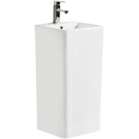 Раковина CeramaLux 40 P7004L Белая — фото 1, Раковины напольные