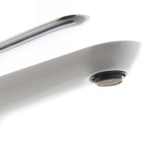 Смеситель для раковины Lemark Melange LM4906CW Белый Хром — фото 4, Смесители для раковины