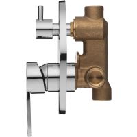 Смеситель для душа Swedbe Platta 5514 Хром — фото 7, Смеситель для душа