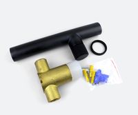 Смеситель для раковины Bronze de Luxe Avantgarde 2021H Черный — фото 2, Смесители для раковины