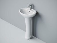 Товар: Раковина Laguraty 48 3209 F детская Белая - фото 2 Раковина Laguraty 48 3209 F детская Белая — фото 2, Раковины напольные