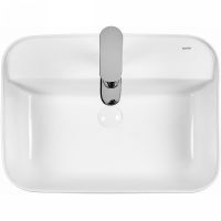 Товар: Раковина Bond 50 Белая глянцевая арт-S13-500 - фото 3 Раковина Bond 50 Белая глянцевая арт-S13-500 — фото 3, Раковины накладные