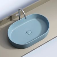 Раковина-чаша Ceramicanova Element 61 CN6048ML Голубая матовая — фото 9, Раковины