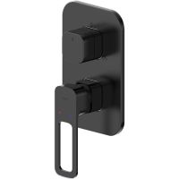 Смеситель для душа Iddis Slide SLIBL00i68 Черный матовый — фото 1, Смеситель для душа