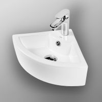 Раковина Bond 32 S91-320 угловая Белая глянцевая — фото 6, Раковины