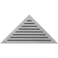 Решетка для душевого лотка Alcaplast LIFE Нержавеющая сталь — фото 1, Слив и канализация