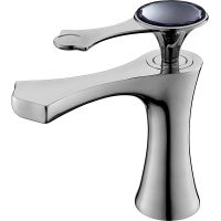 Смеситель для раковины Bronze de Luxe Yasmina 800/B03 Хром — фото 1, Смесители для раковины