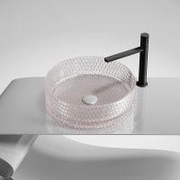 Раковина-чаша Ceramicanova Cristal 36 CN6061 Розовая — фото 14, Раковины накладные