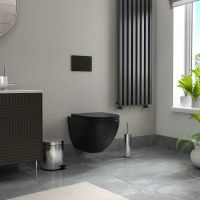 Унитаз Maretti Elena EA10PBM61-560 подвесной Черный с сиденьем Микролифт — фото 3, Подвесные унитазы