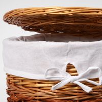 Товар: Main WB-410-M Плетеная корзина для белья с крышкой - фото 5 Main WB-410-M Плетеная корзина для белья с крышкой — фото 5, Корзины для белья