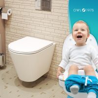 Унитаз Owl 1975 VindRuta-H TOWLT190304 подвесной с сиденьем Микролифт — фото 7, Подвесные унитазы