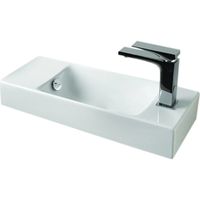 Раковина Artceram Brick 54 LML002 01 00 Белая — фото 1, Мини-раковины