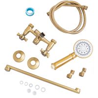 Товар: Смеситель для ванны Agger Retro-X A1721188 универсальный Бронза - фото 6 Смеситель для ванны Agger Retro-X A1721188 универсальный Бронза — фото 6, Для душа и ванны