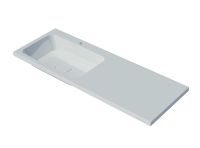 Раковина Madera Kamilla 130 L 4627173210591 на стиральную машину Белая — фото 5, Раковины на стиральную машину