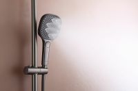 Душевая система Raglo R22.26.09 с термостатом Графит матовый — фото 30, Душевые стойки