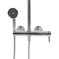 Товар: Душевая стойка со смесителем для верхнего и ручного душа CEZARES OLIMP-CD-01-L - фото 5 Душевая стойка со смесителем для верхнего и ручного душа CEZARES OLIMP-CD-01-L — фото 5, Душевые стойки