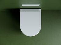 Унитаз Ceramicanova Ulma CN4006T подвесной Белый с сиденьем Микролифт — фото 7, Подвесные унитазы