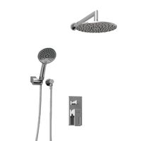 A14130 Встраиваемый комплект для душа с верхней душевой насадкой и лейкой — фото 2, Душевые системы