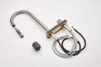 Смеситель для кухни Milacio Ultra MCU.556.GM Вороненая сталь — фото 8, Смесители для кухни