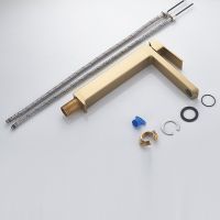 Смеситель для раковины Rose R18G R1811G-1 Золото матовое — фото 13, Смесители для раковины