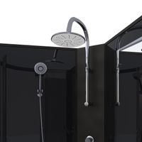 Душевая кабина Niagara Classic NG-6501-14BKTG (90х90х210) средний поддон(26см),черный,стекло тониров — фото 4, Душевые кабины