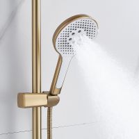 Товар: Душевая система Rose R39G R3936G Золото матовое - фото 20 Душевая система Rose R39G R3936G Золото матовое — фото 20, Душевые системы