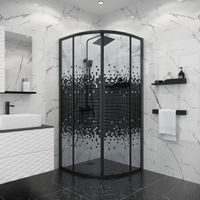 Товар: Душевое ограждение Niagara Eco NG-1003-14BLACK (80х80х190) четверть круга,раздвижное,черный,стекло м - фото 1 Душевое ограждение Niagara Eco NG-1003-14BLACK (80х80х190) четверть круга,раздвижное,черный,стекло м — фото 1, Душевые уголки четверть круга