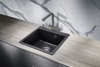 Смеситель для кухни Milacio Ultra MCU.558.GM Вороненая сталь — фото 6, Смесители для кухни