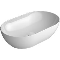 Раковина-чаша GSI Pura 60 883411 Белая — фото 1, Раковины накладные