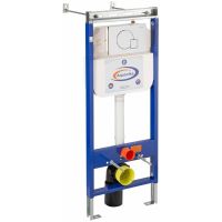 Инсталляция Aquanika Basic 10.702.45B.02.10 для унитаза с клавишей смыва Хром — фото 5, Инсталляции для унитазов