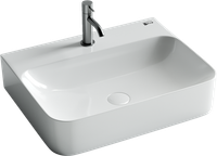 Товар: Раковина Ceramicanova Aura 60 CN2001 Белая - фото 5 Раковина Ceramicanova Aura 60 CN2001 Белая — фото 5, Раковины