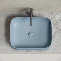 Раковина-чаша Ceramicanova Element 51 CN6052MHL Серо-голубая матовая — фото 11, Раковины