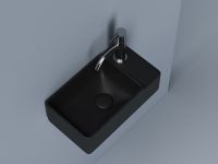 Раковина Ceramicanova Element 40 CN5045MB Черная матовая — фото 4, Раковины