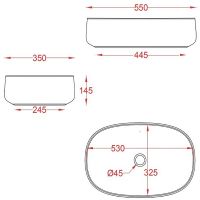 Товар: Раковина-чаша Artceram Cognac 55 COL003 17 00 Черная матовая - фото 2 Раковина-чаша Artceram Cognac 55 COL003 17 00 Черная матовая — фото 2, Раковины