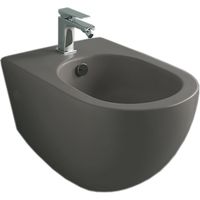 Биде Artceram File 2.0 FLB001 15 00 подвесное Grigio oliva — фото 1, Биде подвесные