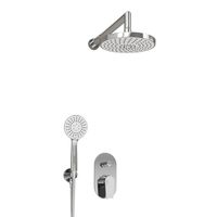 A16629 Встраиваемый комплект для душа с верхней душевой насадкой и лейкой — фото 3, Встраиваемые душевые комплекты