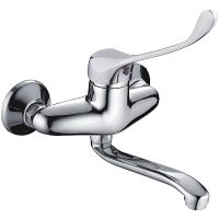 Смеситель для кухни Haiba HB4654 Хром — фото 1, Смесители для кухни