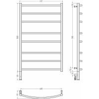 Товар: Электрический полотенцесушитель Сунержа Галант 3.0 1000x600 L 31-5800-1060 Черный матовый - фото 3 Электрический полотенцесушитель Сунержа Галант 3.0 1000x600 L 31-5800-1060 Черный матовый — фото 3, Электрические полотенцесушители