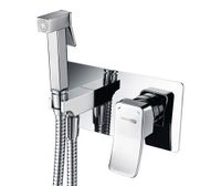 Aller 10638 Встраиваемый смеситель для душа с гигиенической лейкой — фото 1, Гигиенические души