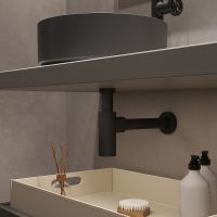 Товар: Сифон для раковины Iddis Optima Home OPTGM00i84 Графит - фото 2 Сифон для раковины Iddis Optima Home OPTGM00i84 Графит — фото 2, Сифоны